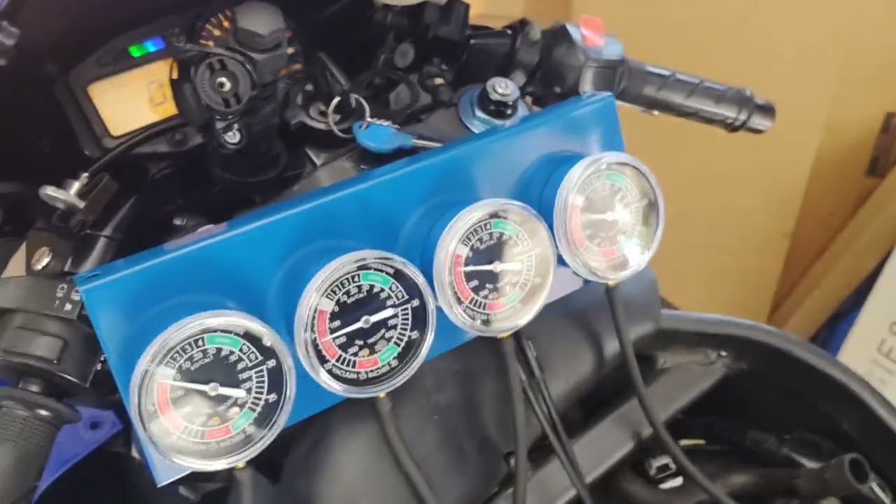 Throttle body sync 2003 Honda 954rr