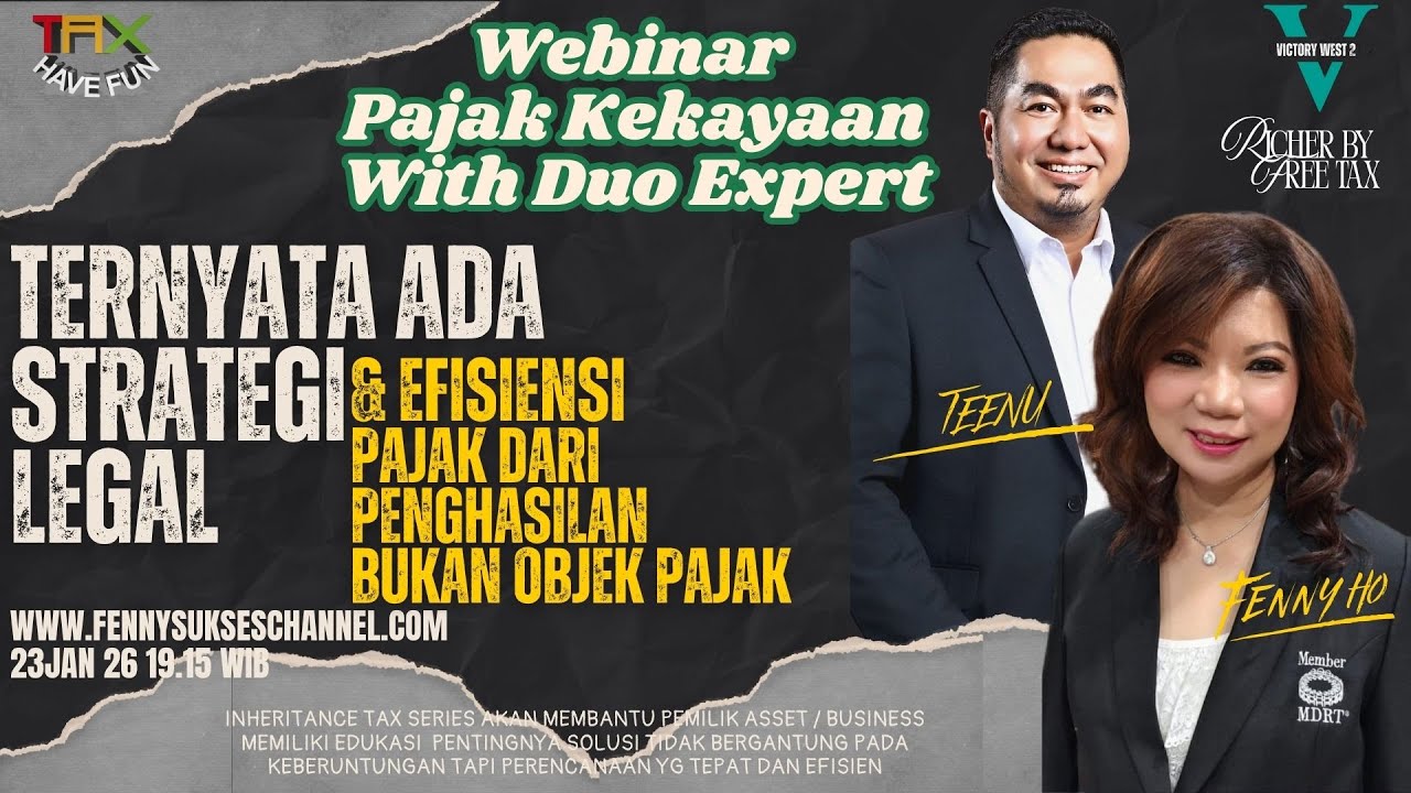 TERNYATA ADA STRATEGI LEGAL dan EFISIEN PAJAK dari PENGHASILAN BUKAN OBJEK PAJAK