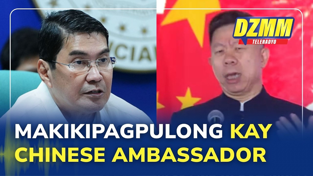 Meeting with Chinese Ambassador to include recent West PH Sea issue: Tulfo | (22 February 2026)