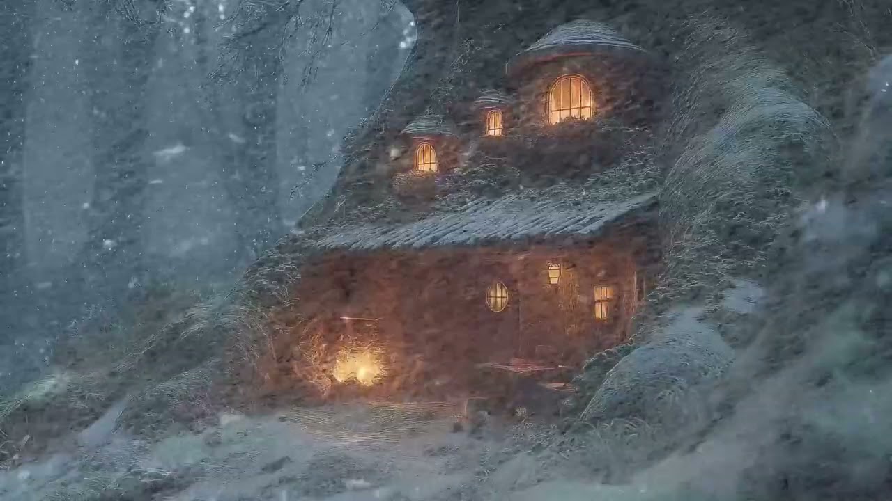 Extreme Blizzard Sounds for Deep Sleep ❄️ Heavy Snowstorm Winds & Powerful Winter Gusts for Relax