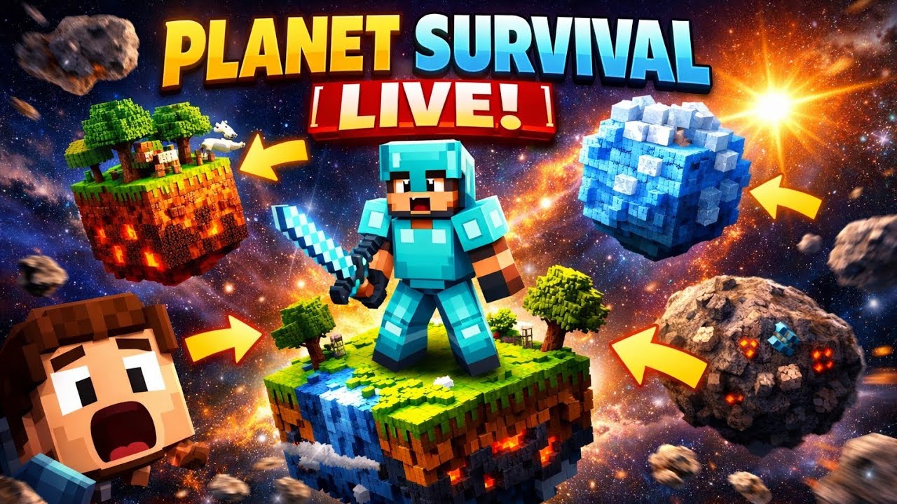 Minecraft: Planet Challenge 🌎