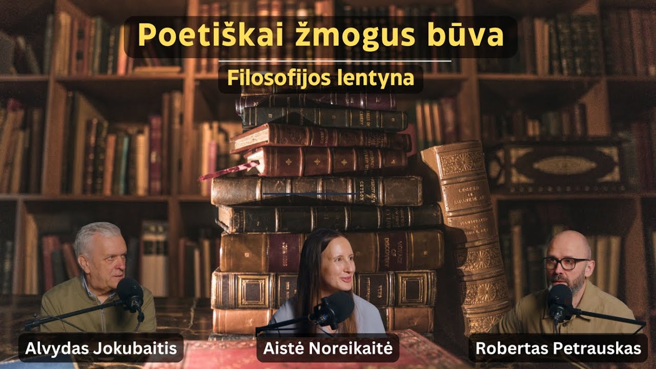Poeti&scaron;kai žmogus būva. Pokalbis su Alvydu Jokubaičiu ir Aiste Noreikaite.