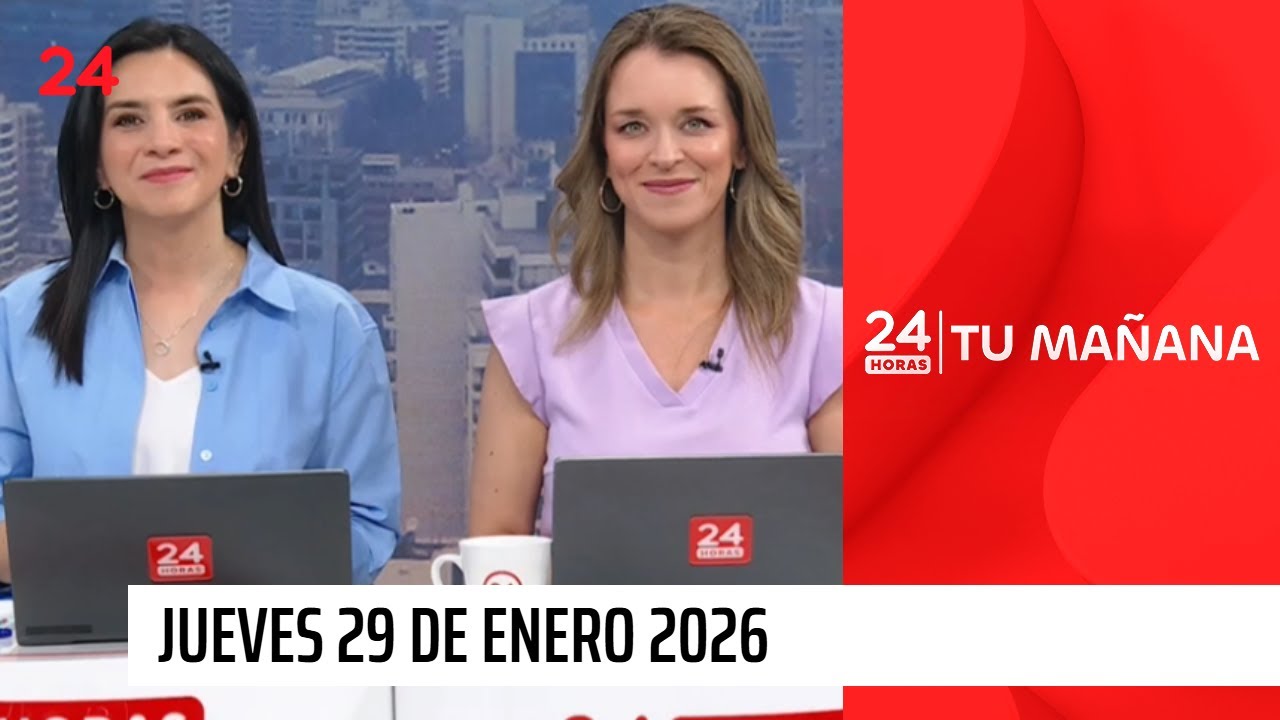 24 Horas Tu Mañana - Jueves 29 de enero 2026