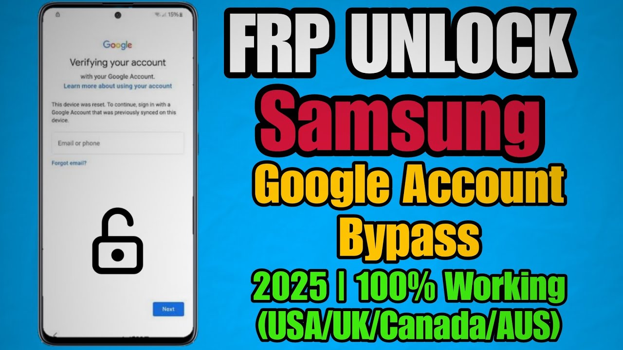 FRP Unlock Samsung &ndash; USA/UK/Canada/Australia Method 2025!