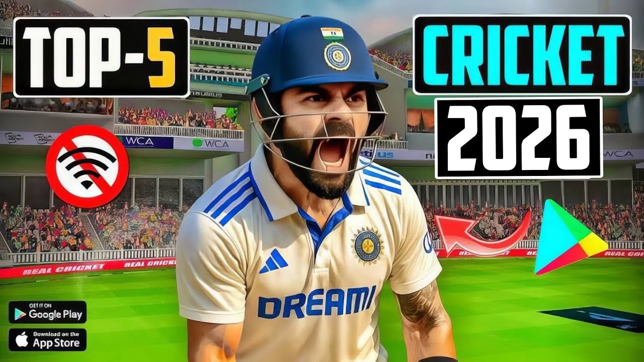 Top 5 IPL Cricket Games for android🤯 Free IPL 2026
