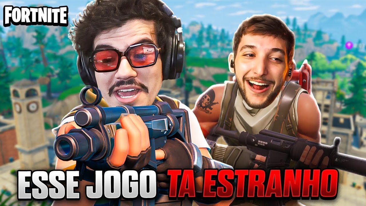 ESSE JOGO TÁ ESTRANHO | Fortnite (ft. Calango)
