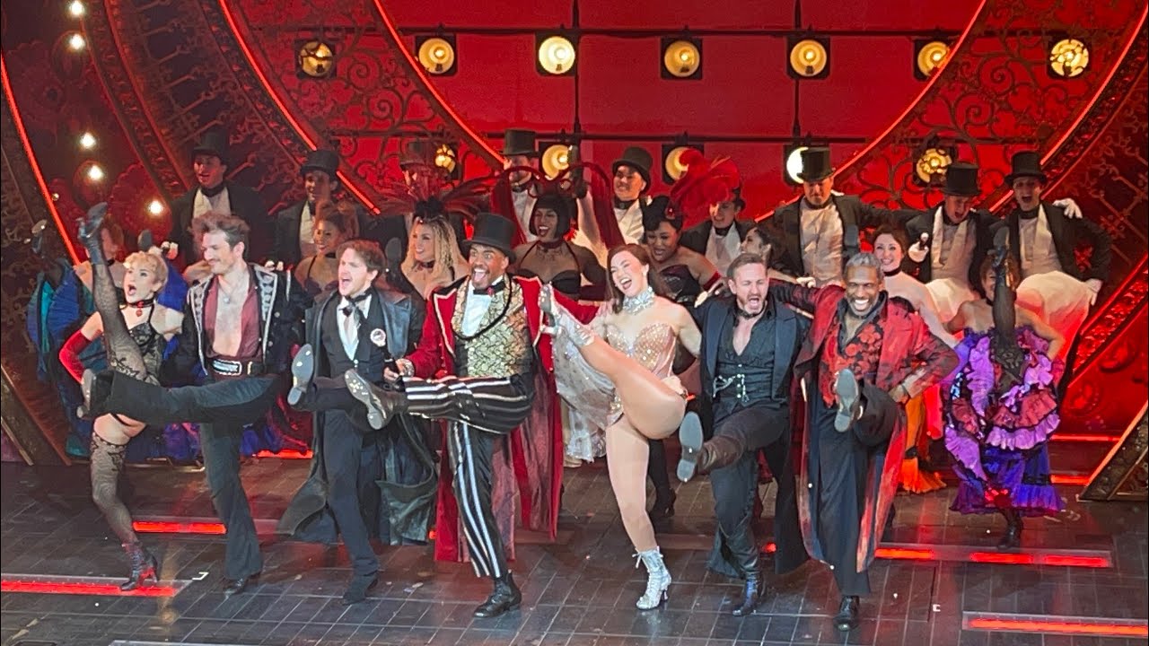 Moulin Rouge Broadway Bows - Al Hirschfeld Theatre NYC - 1/7/25