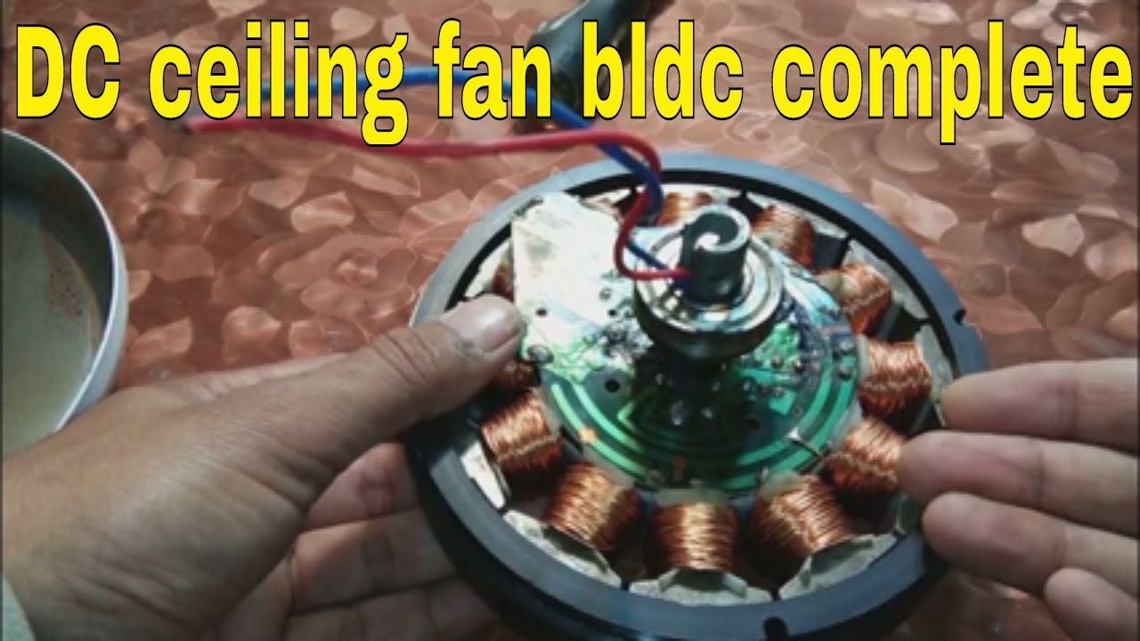 DC ceiling fan winding. How DC brushless DC fan works. How DC bldc motor. DC fan winding part 1