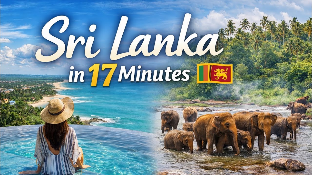 Sri Lanka Travel Vlog 🇱🇰 | Colombo, Nuwara Eliya & Bentota in 17 Minutes | Luxury, Nature & Culture