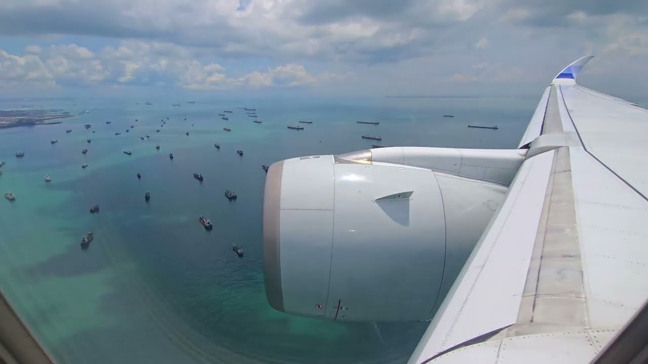 ✈️ Flying China Airlines A350 Premium Economy | Taipei to Singapore 🇹🇼➡️🇸🇬