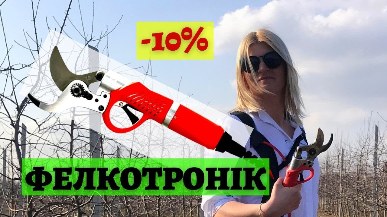 Детально про фелкотронік. Де та як використовують електросекатор