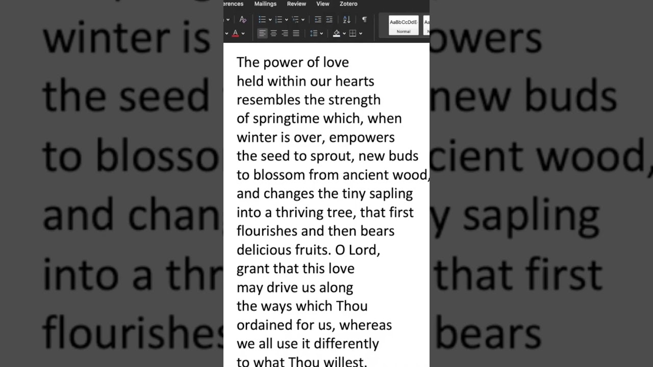 “The Power of Love” - a poem by Julio Savi 