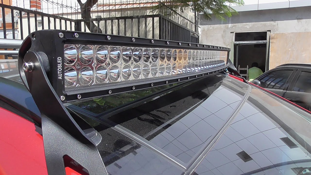 Barra Led curvo doble color 50