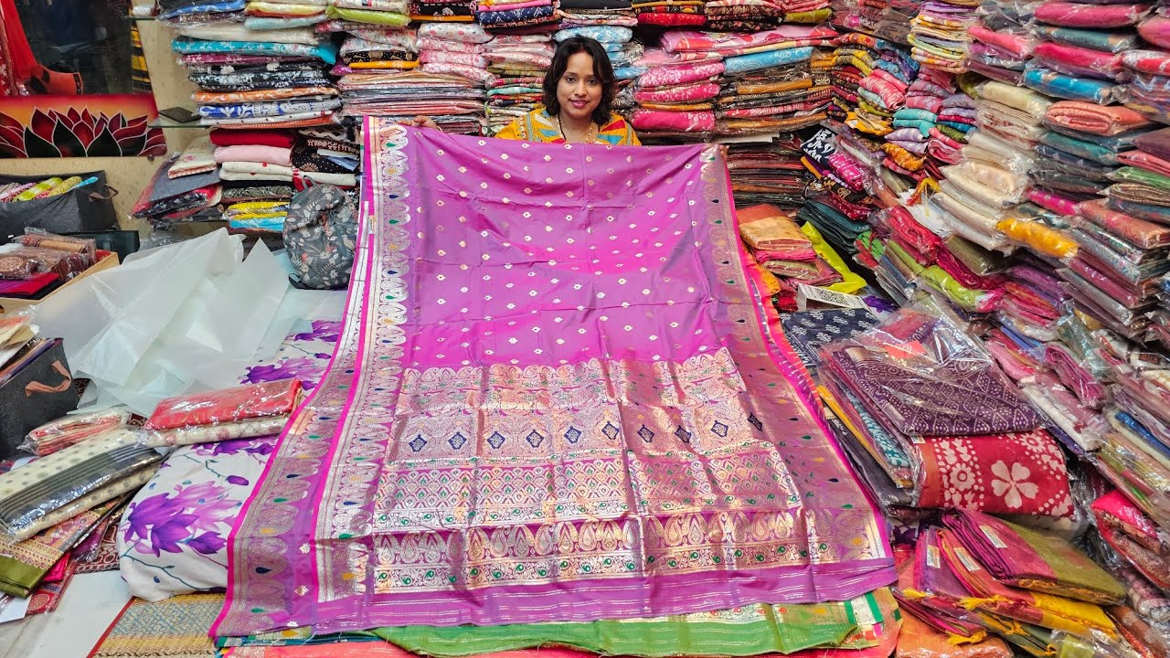 Mina kari Sonaxshi katan. Supper soft...Cod available all over India 🇮🇳 #gharoyaboutique