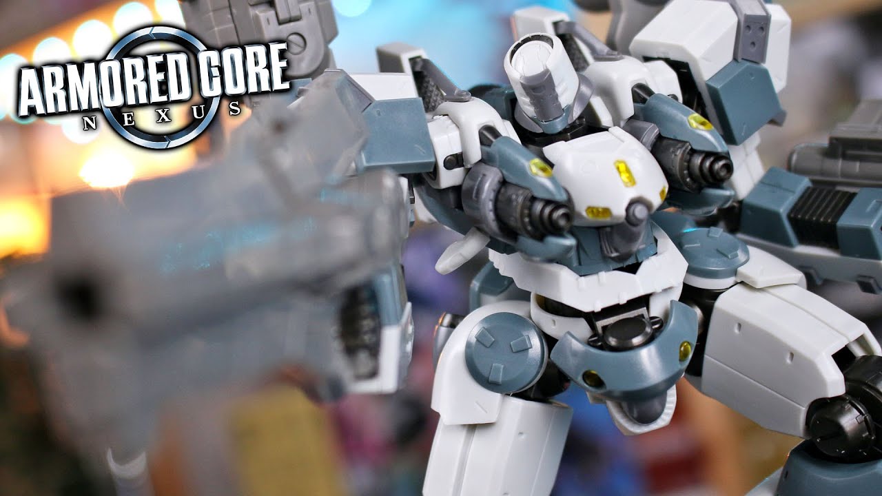 Mirage C04-ATLAS Fox Eye Ver. - Armored Core UNBOXING and Review!