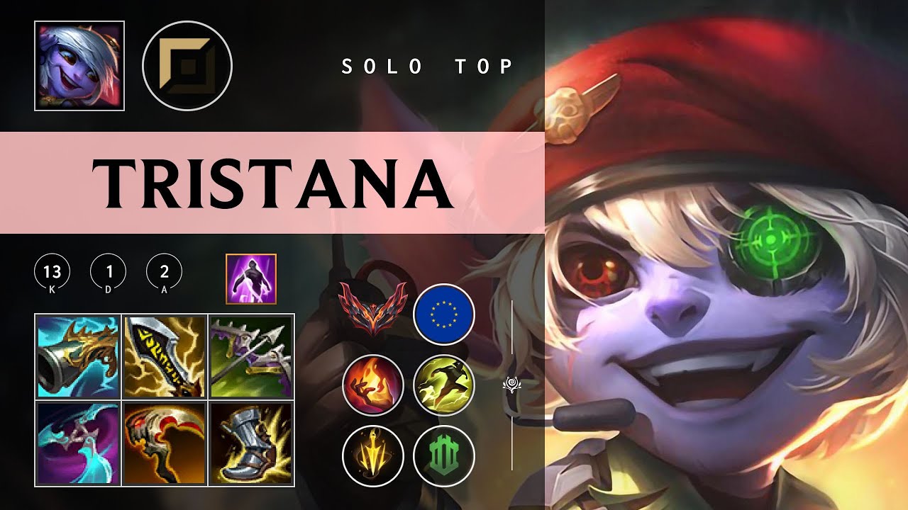 Tristana Top vs Olaf - EUW Grandmaster Patch 26.03