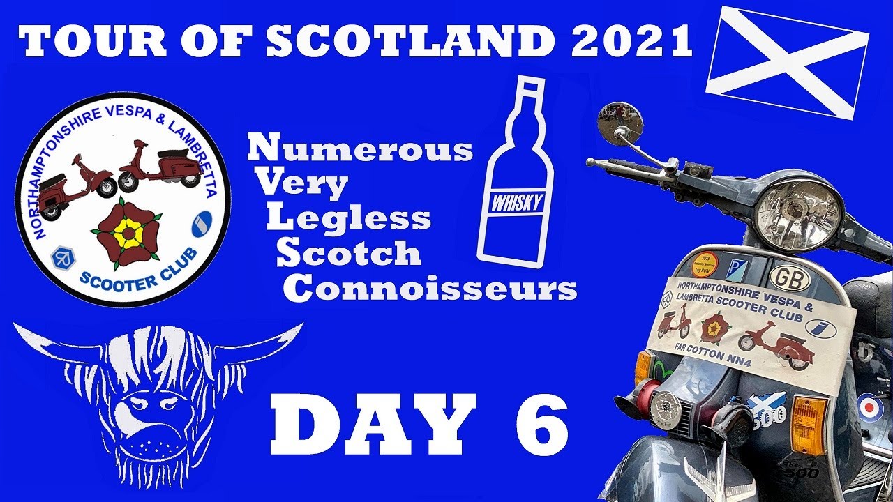 Detailed Scotland Scooter Tour, NVLSC, Trossachs, Skye, The NC500 & The Cairngorms - 2021- Part 6
