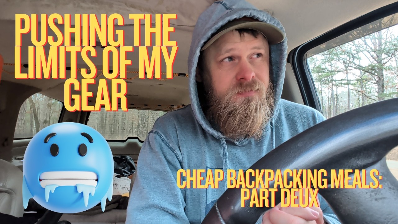 Trying More Budget Backpacking Meals in the Freezing Cold