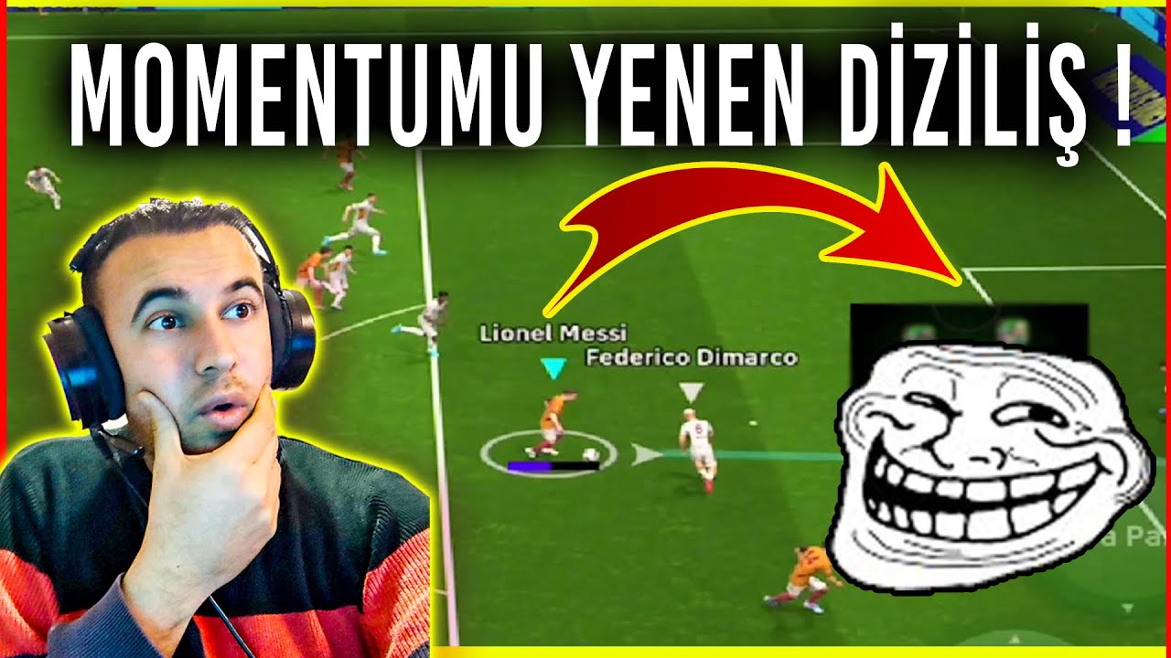 Bu Dizilişle Maç Kaybetmek Yok - Efootball Mobile