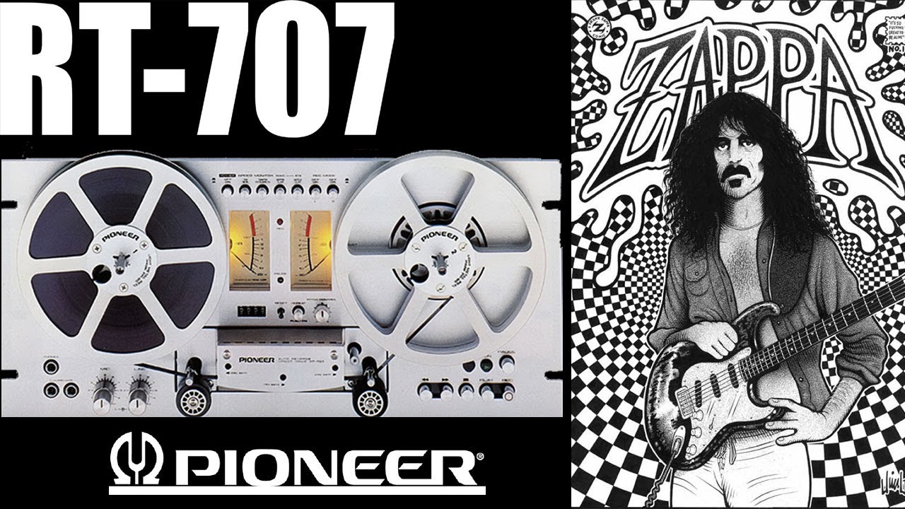 DEMO - Pioneer RT-707 4-Track Stereo Reel  To Reel Tape Deck - Zappa/ Supertramp Samples