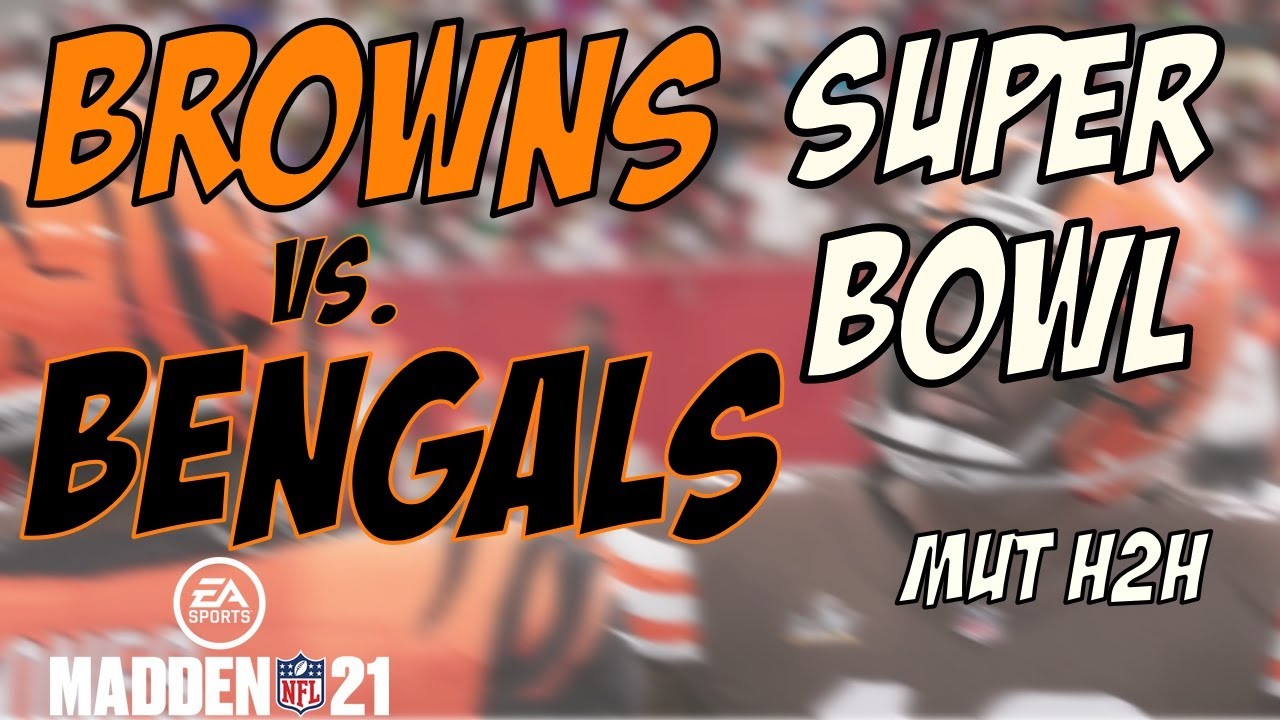 Madden 21 Super Bowl MUT h2h | Browns Vs. Bengals | Saints Offensive Scheme