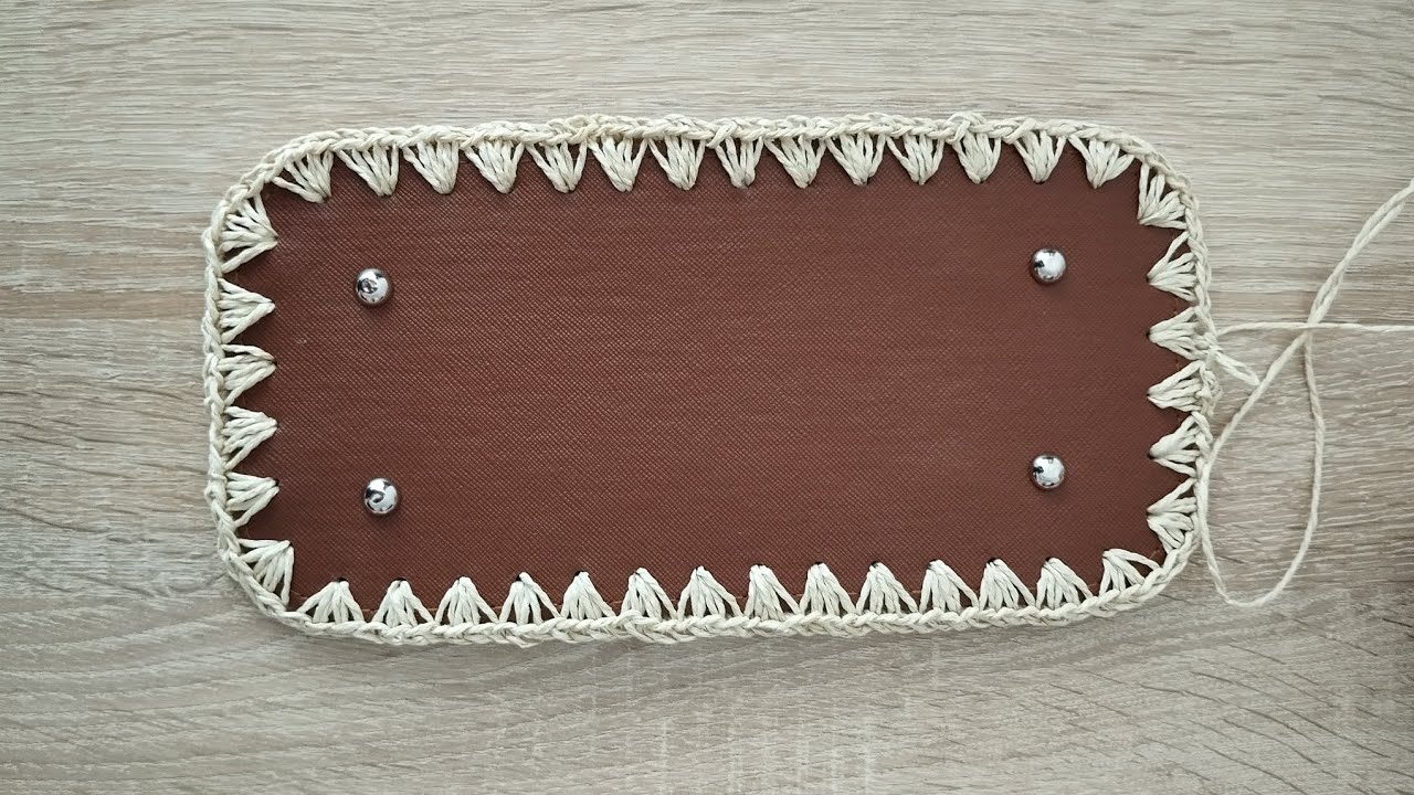Hazır taban yapımı, Kağıt ip, Hasır çanta