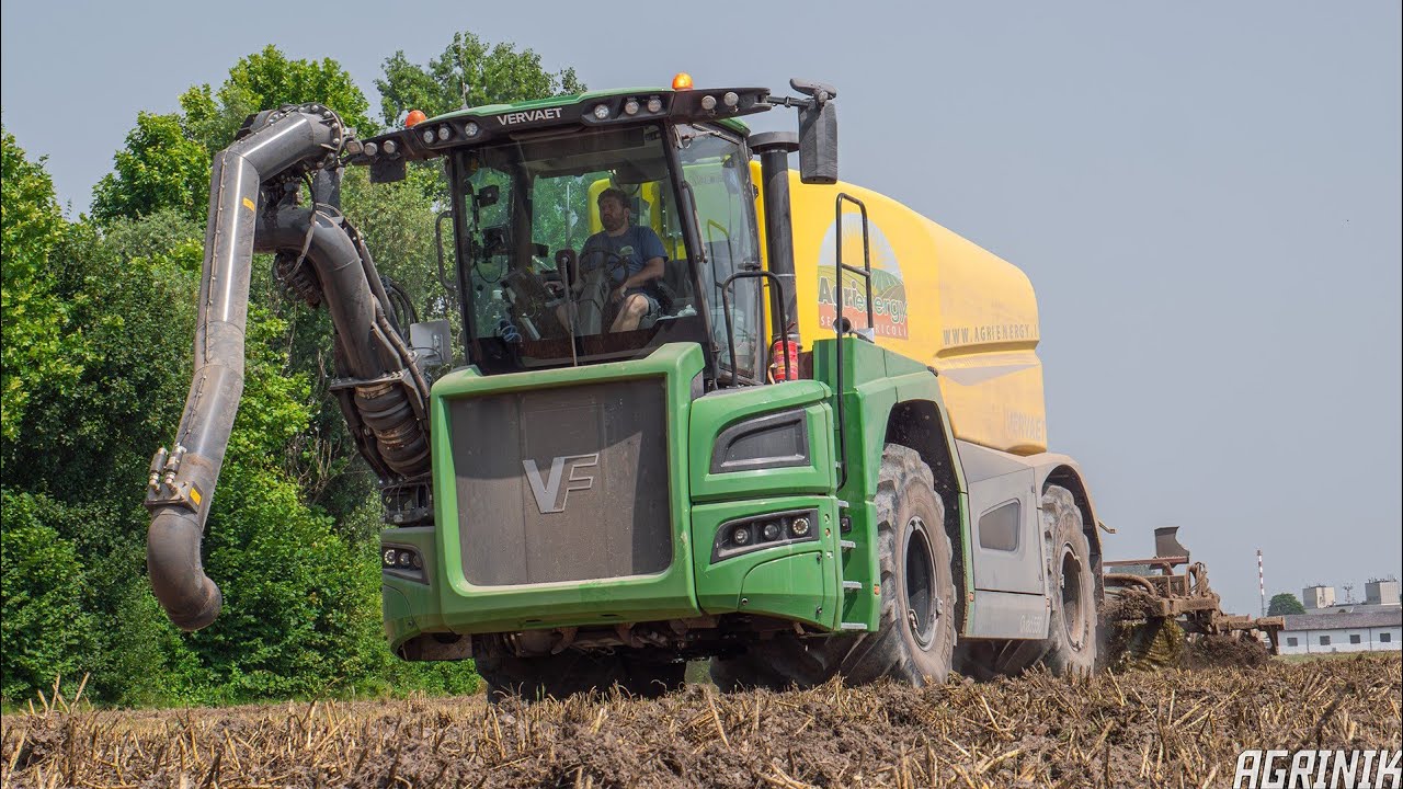 Interramento Digestato 2025 con il nuovo Vervaet Quad 550 | AgriEnergy