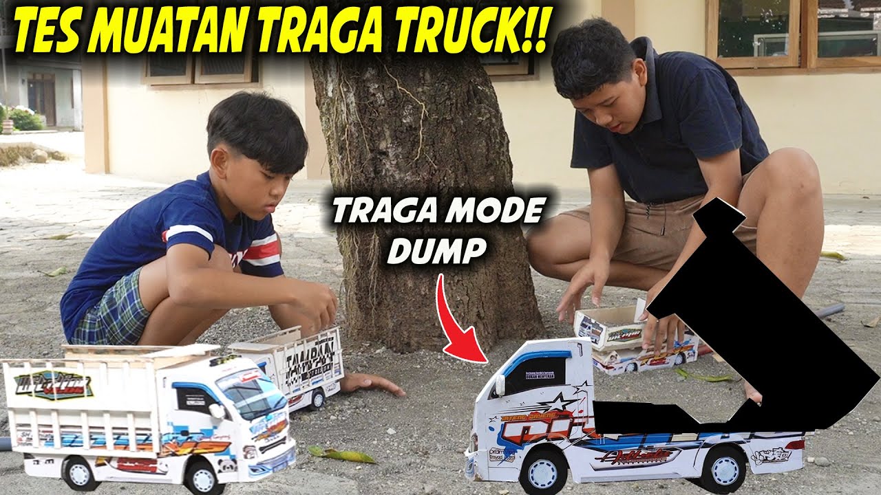 TRAGA DITDIM VERSI DUM, TES KEKUATAN BAK TRUK BUATAN DITDIM.