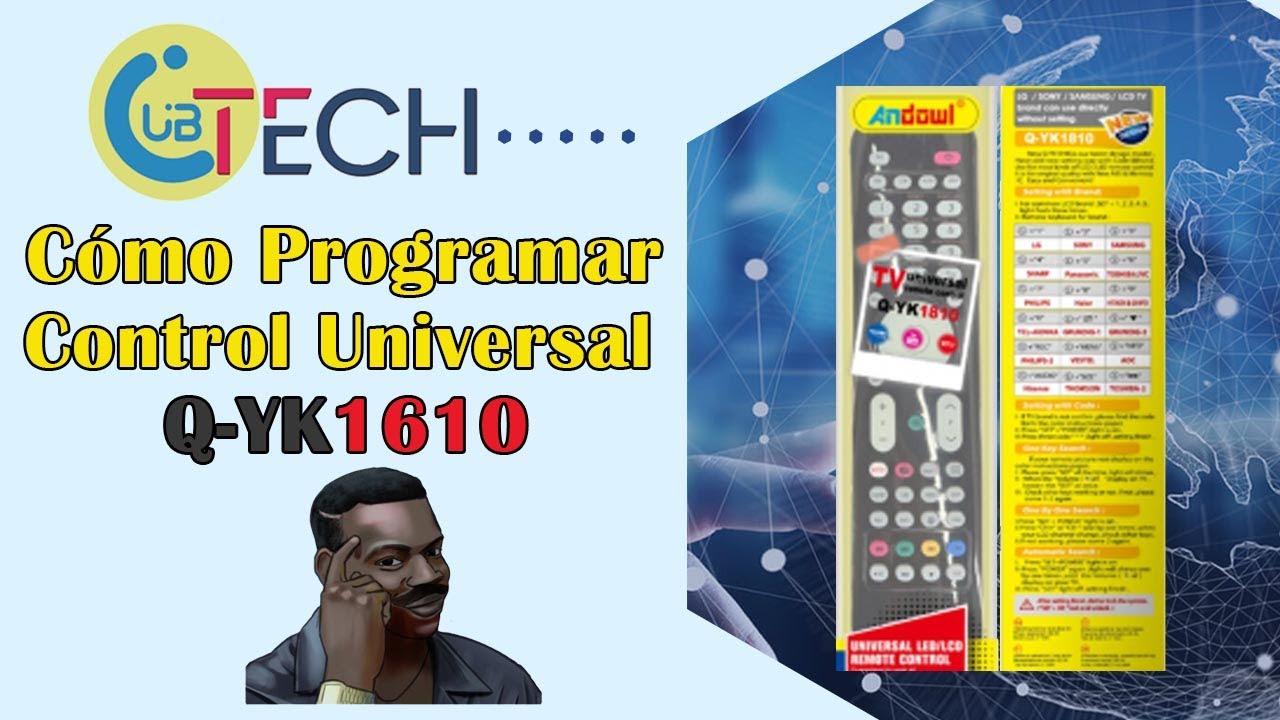 Como configurar control Universal Q-YK1810
