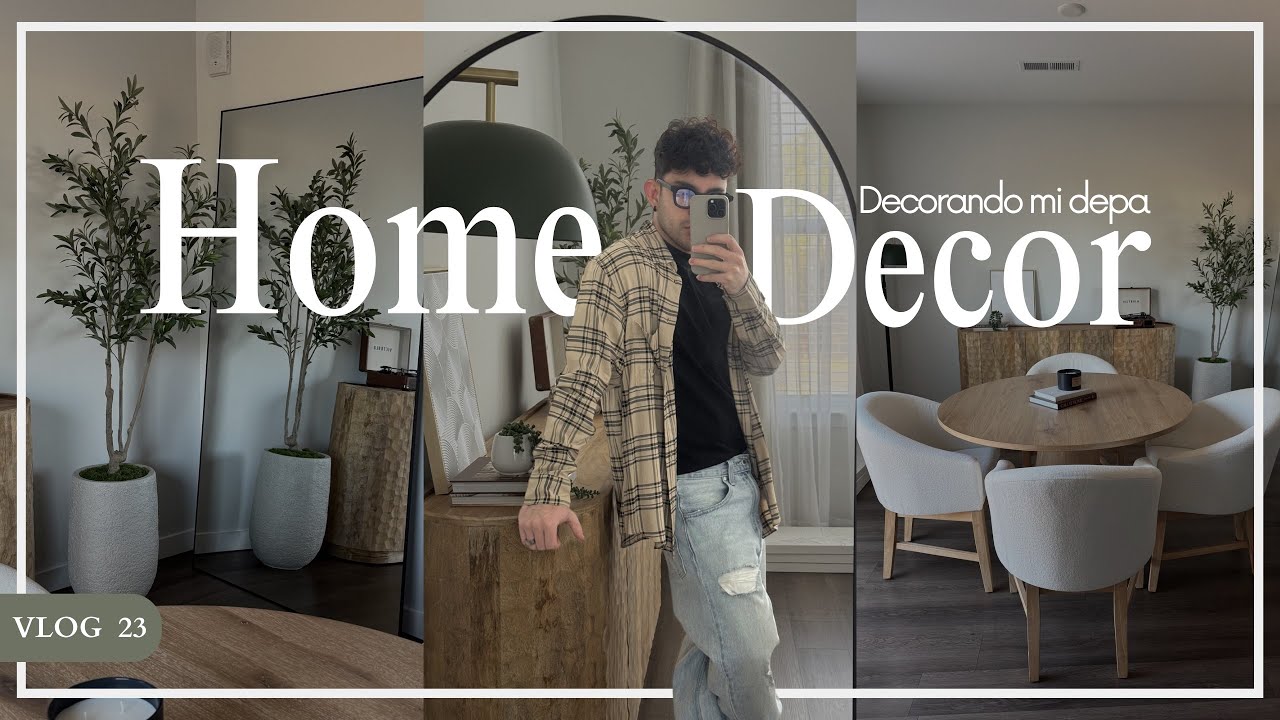 DECORANDO MI DEPA🪞| CLEAN WITH ME 🫧| BÚSQUEDA FALLIDA 🖼️| WORKOUT🏋🏻| PROCLASTINAR | VLOG 23
