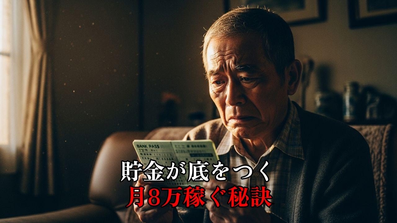 年金だけで足りる？60代で月8万稼ぐ人が密かにやる3つの共通点
