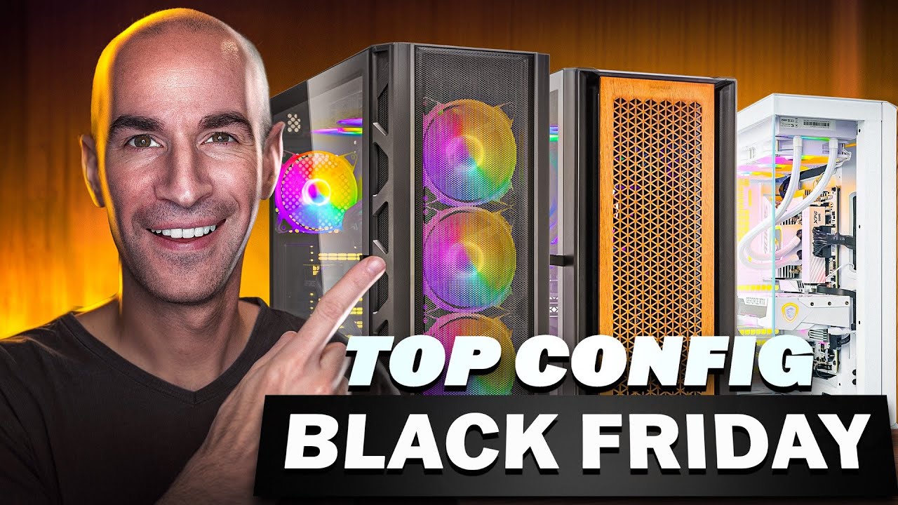 TOP 5 Config PC GAMER Pr&eacute; BLACK FRIDAY (et fin 2025) + 4 PC mont&eacute;s