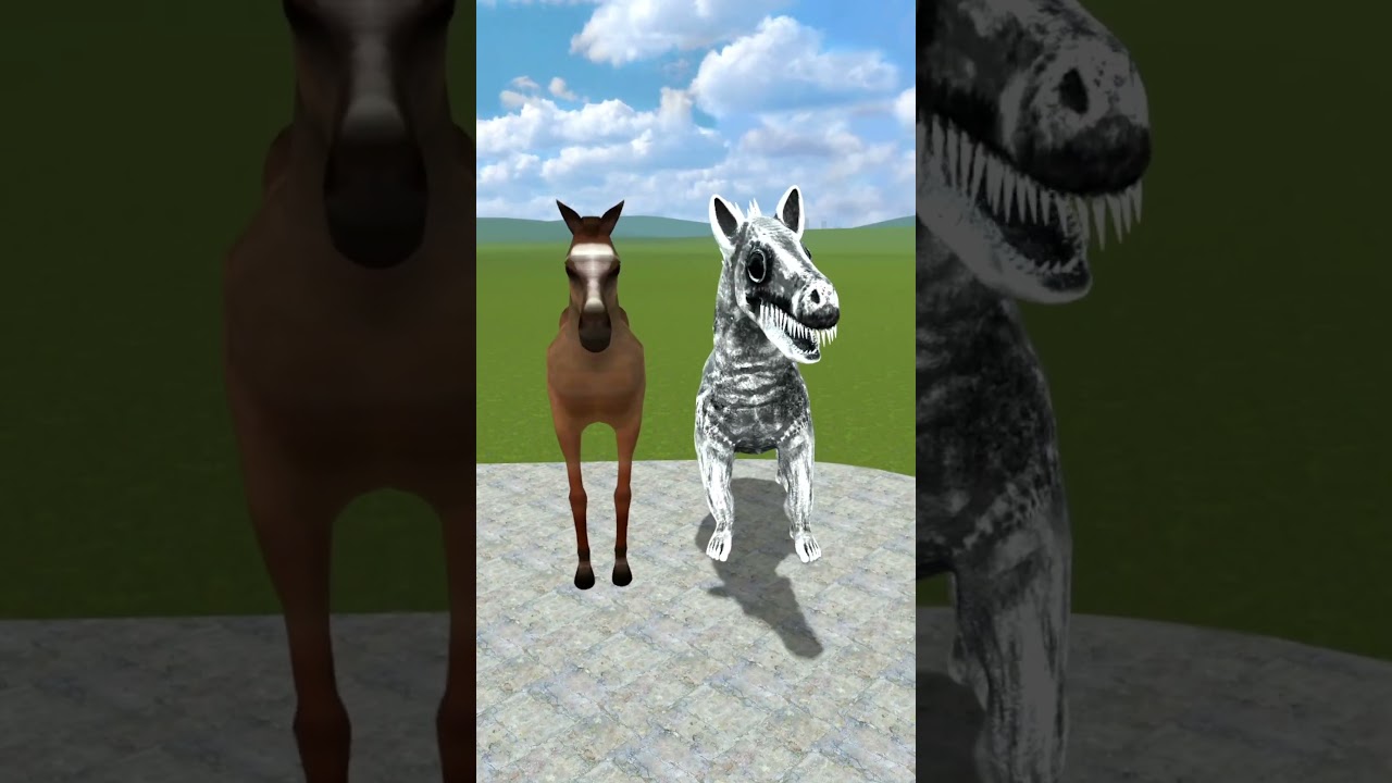 ALL SIZE ZOONOMALY MONSTERS vs REAL ANIMALS FROM SMALL TO BIG in Garry's Mod !