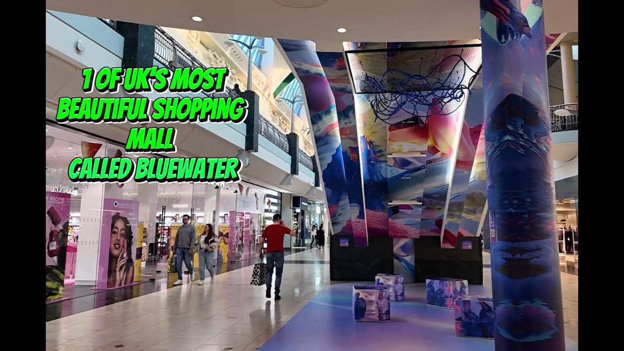 Exploring Bluewater - one of the UK’s largest malls! The Ultimate Shopping Experience!