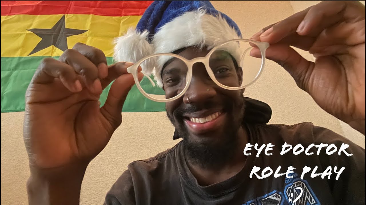 (ASMR) Eye exam 