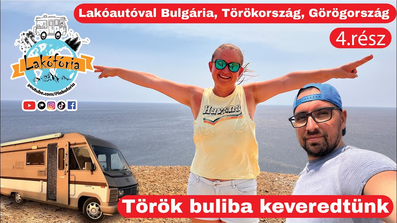 34 éves lakóautóval 5000 km - Törökországban (Gökceada)