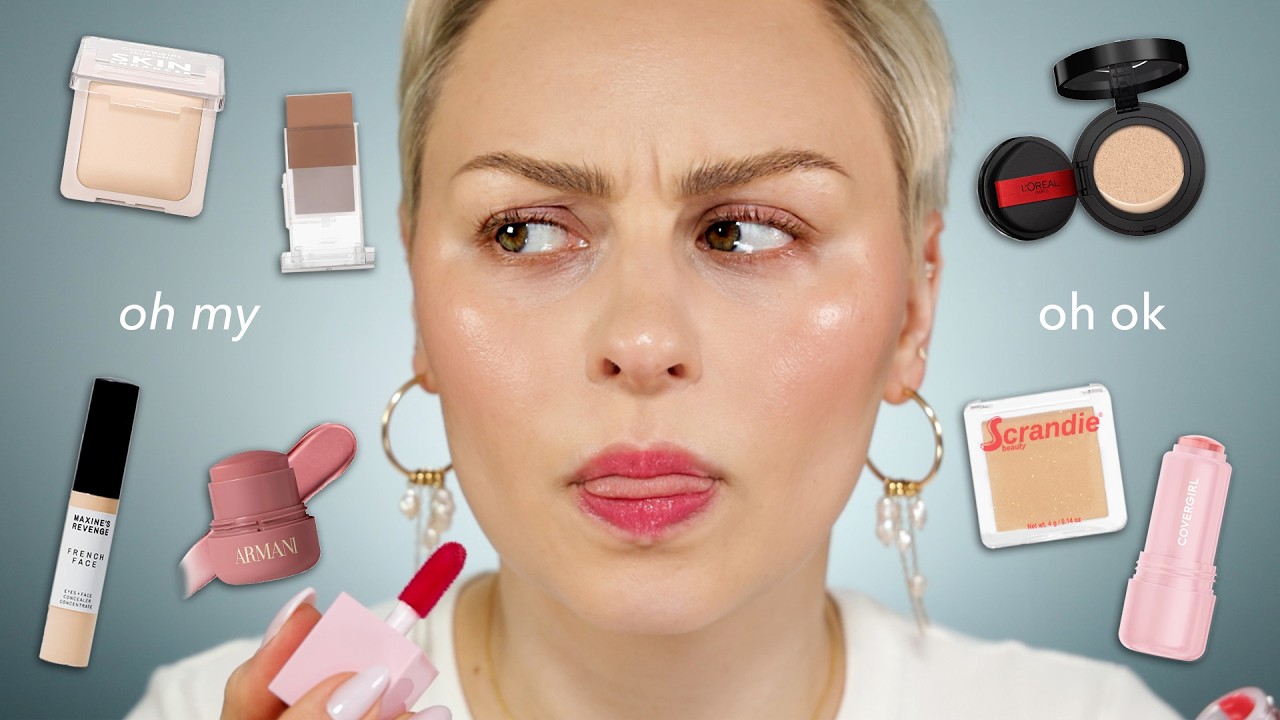 Strap in bruv we've got NEW Drugstore & Luxury makeup to try