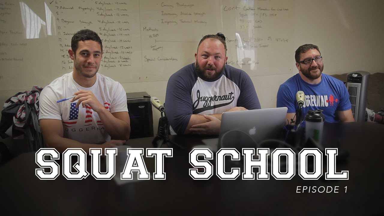 Squat School | Anthony Pomponio 205kg x6 | JTSstrength.com