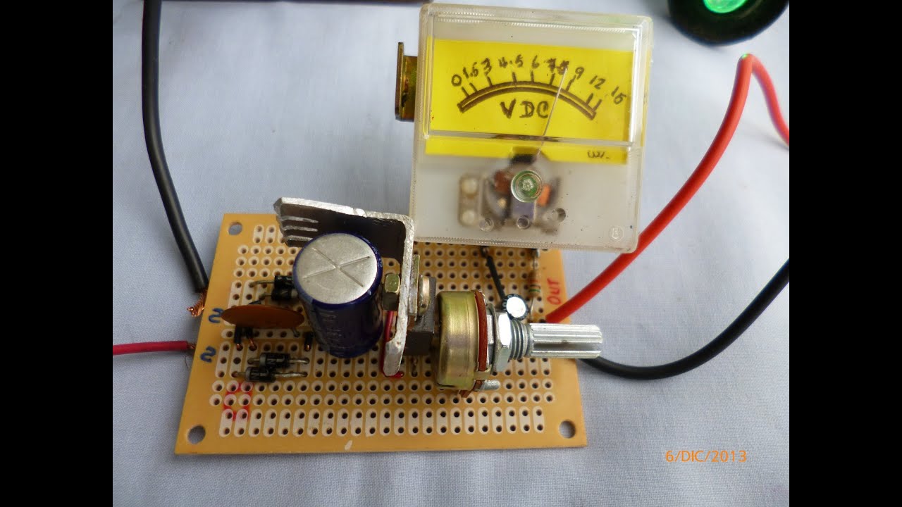 Fuente Regulada 1.2 v a 15vcd,Parte 2