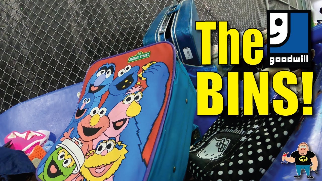 Thrifting the Goodwill Bins Outlet in Fort Worth, Texas - Hunting for toys and plush to resell ebay