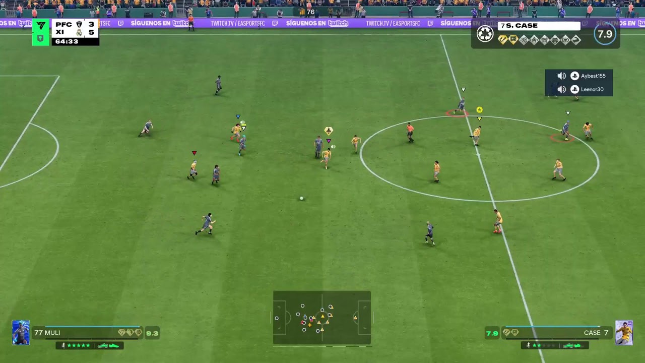 Schooling a few pro players with Sniper Boys Fc in fc26