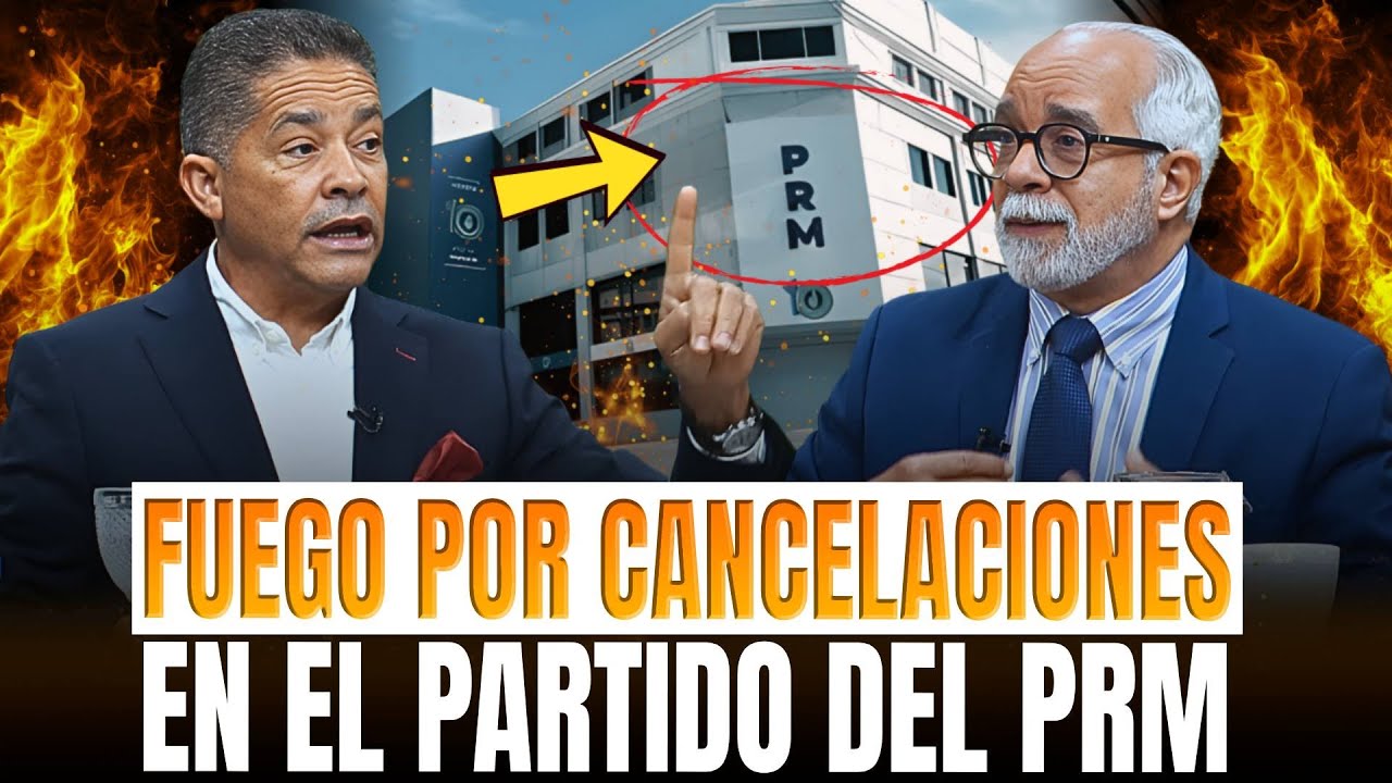 PASÓ EN VIVO 🚨 FUERTE DISCUSIÓN ENTRE EUGENIO CEDEÑO Y FREDDY AGUASVIVAS POR CANCELACIONES DEL PRM 😳
