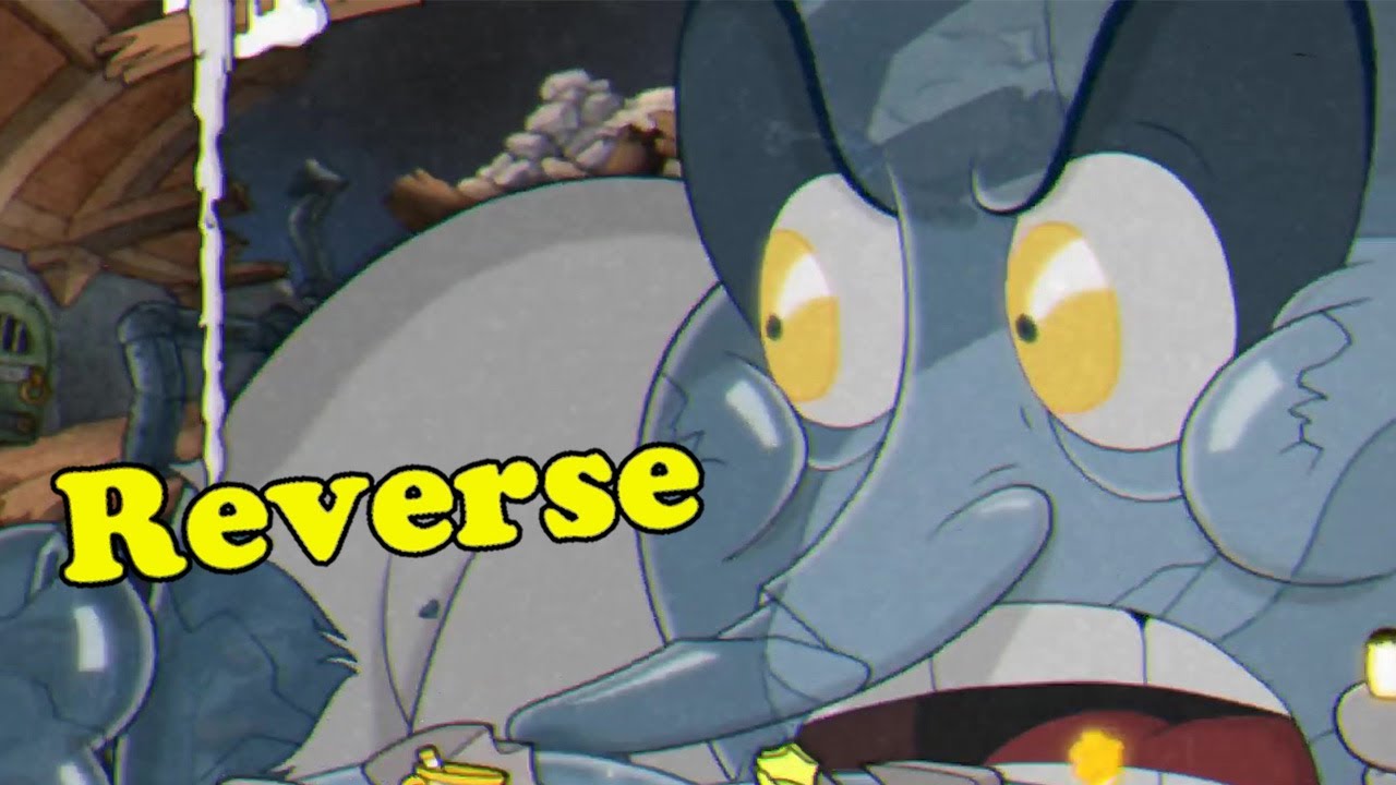 Cuphead DLC Chef Saltbaker EXPERT BOSSFIGHT but in Reverse
