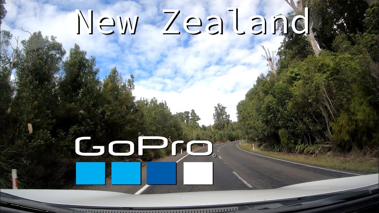 New Zealand Scenic Drive - Raw GoPro Hero 7 Black video footage