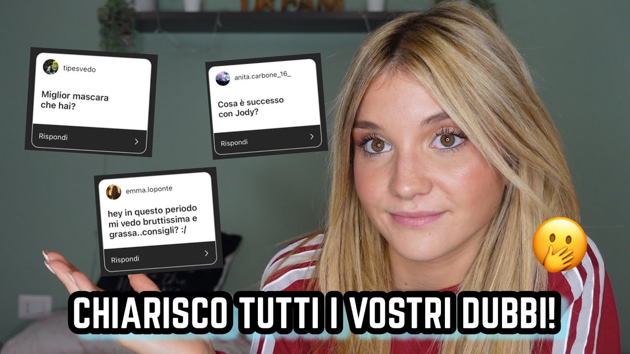 HO UN PO’ DI COSE DA DIRVI.. PARLIAMO! ♕