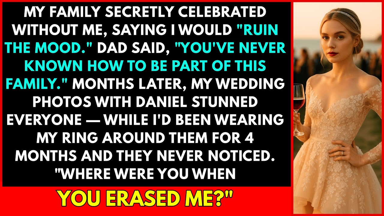 My Family Hid Their Anniversary Party From Me, Saying I Would 