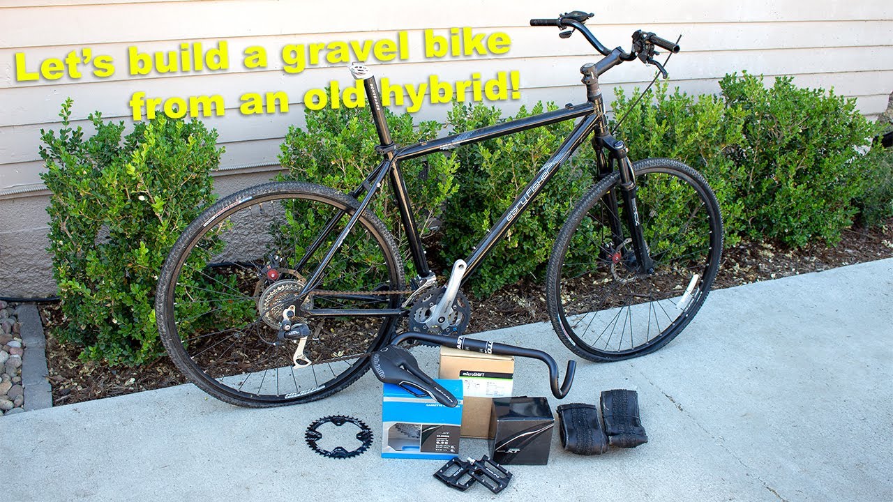 Building #DirtyGary. A Hybrid To Gravel Bike Conversion!
