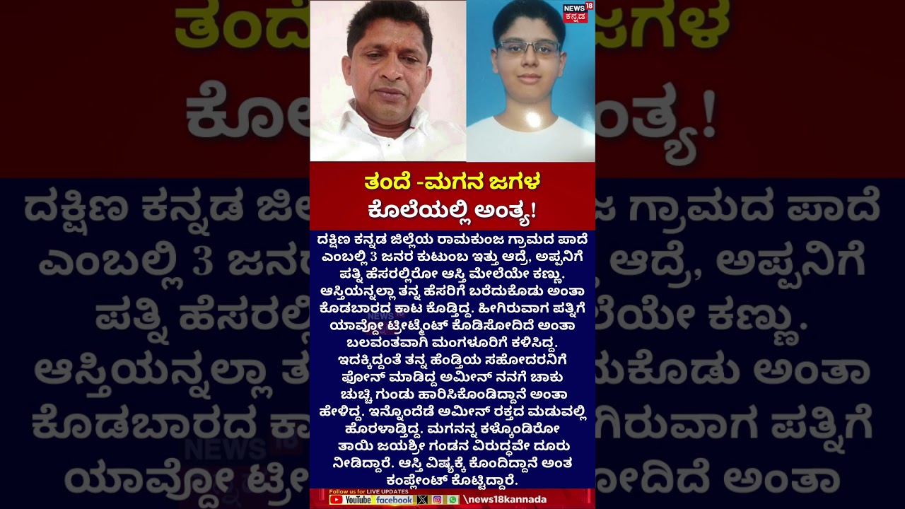 Mangaluru Crime News | ಮಗನ ದುರ್ಮರಣ.. ಗಂಡನ ಮೇಲೆ ದೂರು!