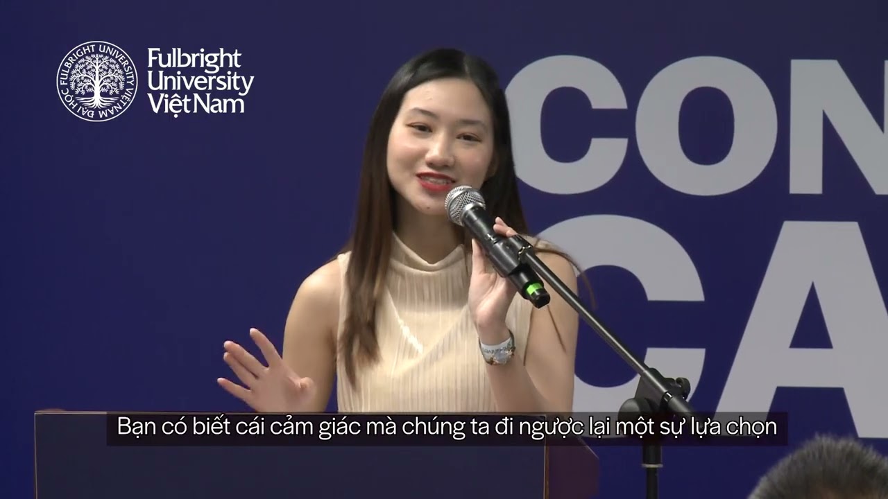 Bài phát biểu của Tân sinh viên Nguyễn Nhật Thủy Tiên | Khai giảng Khóa 2028