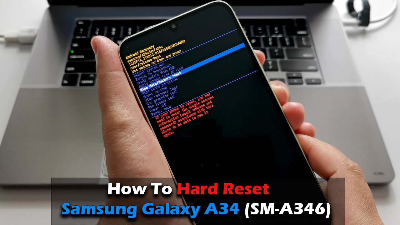 How To Hard Reset Samsung Galaxy A34 (SM-A346)